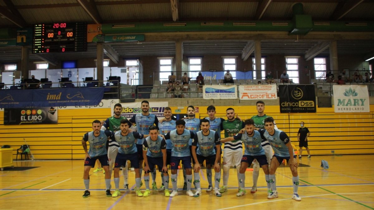 El equipo celeste hizo un buen partido.