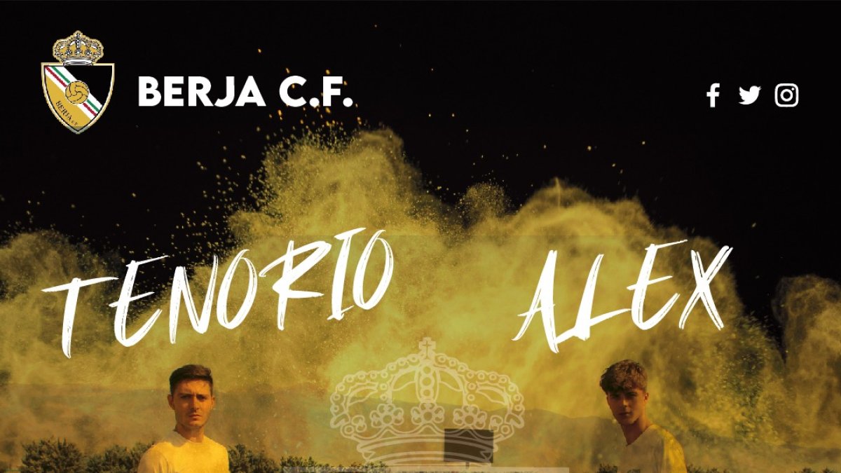 Tenorio y Álex, el complemento perfecto para la banda izquierda del Berja.