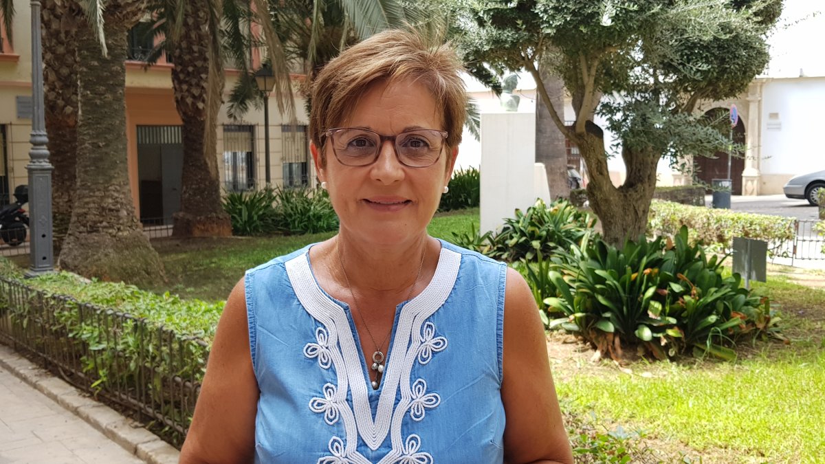 La portavoz socialista en el Ayuntamiento de Almería, Adriana Valverde