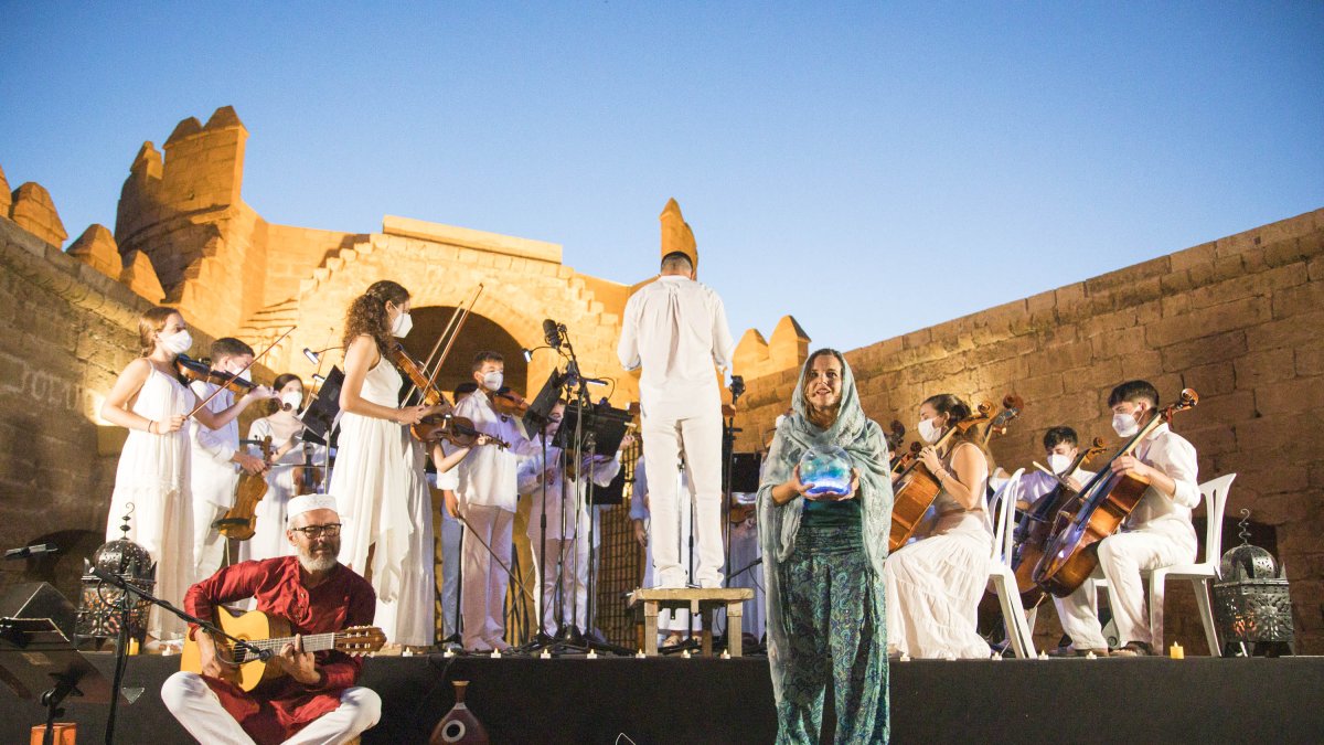 Las ‘Noches de OCAL’ en la programación cultural del Conjunto Monumental de La Alcazaba de Almería.