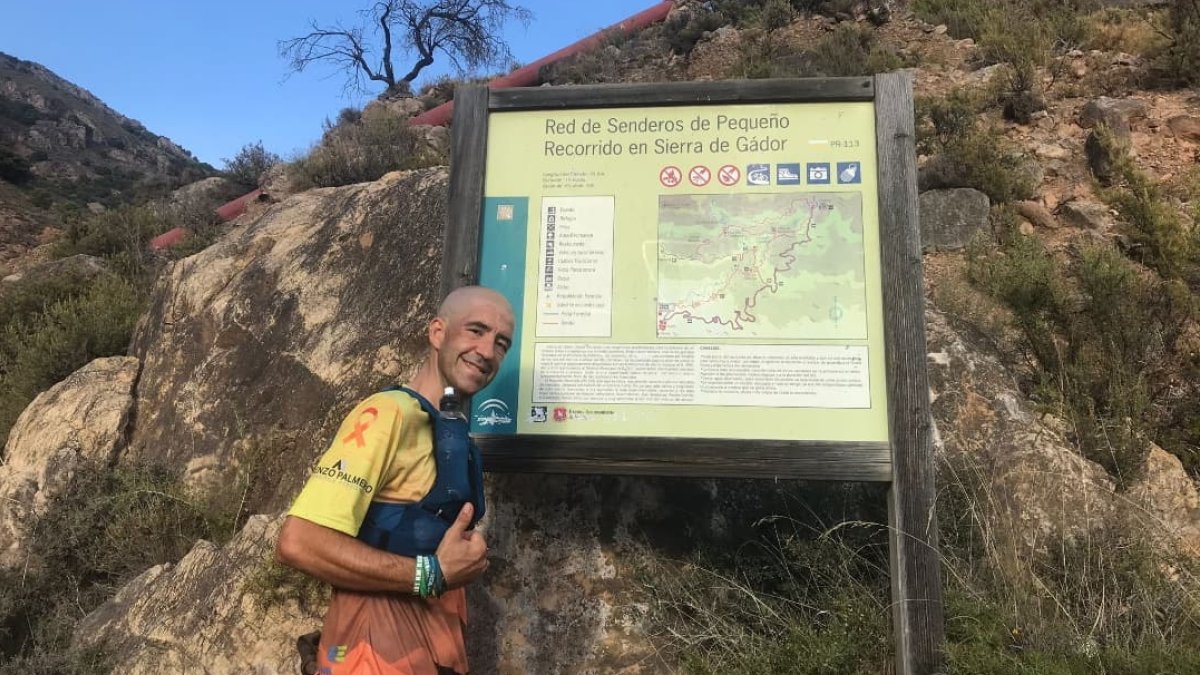 Francisco Martín, TractorMMan, durante el reto.