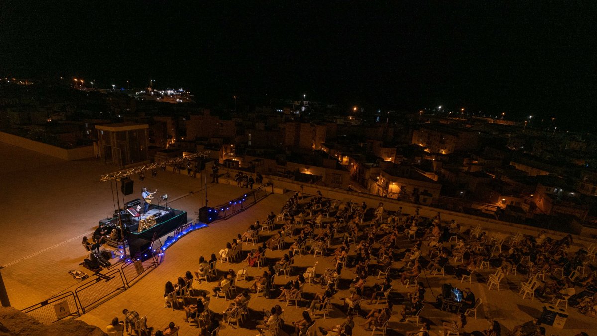 Concierto de Andrés Suarez en el Mesón Gitano de Almería celebrado el pasado domingo.