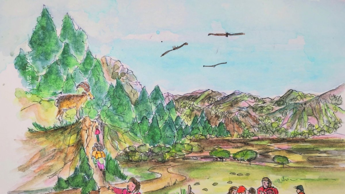 Ilustración de Septiembre al Natural, la oferta de Ecoturismo en Espacios Naturales de Andalucía.