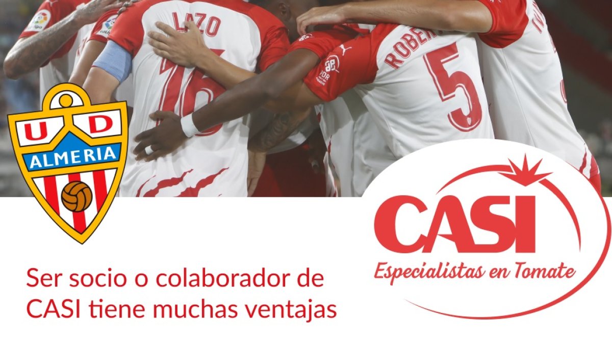 El Almería y la CASI seguirán de la mano esta temporada.