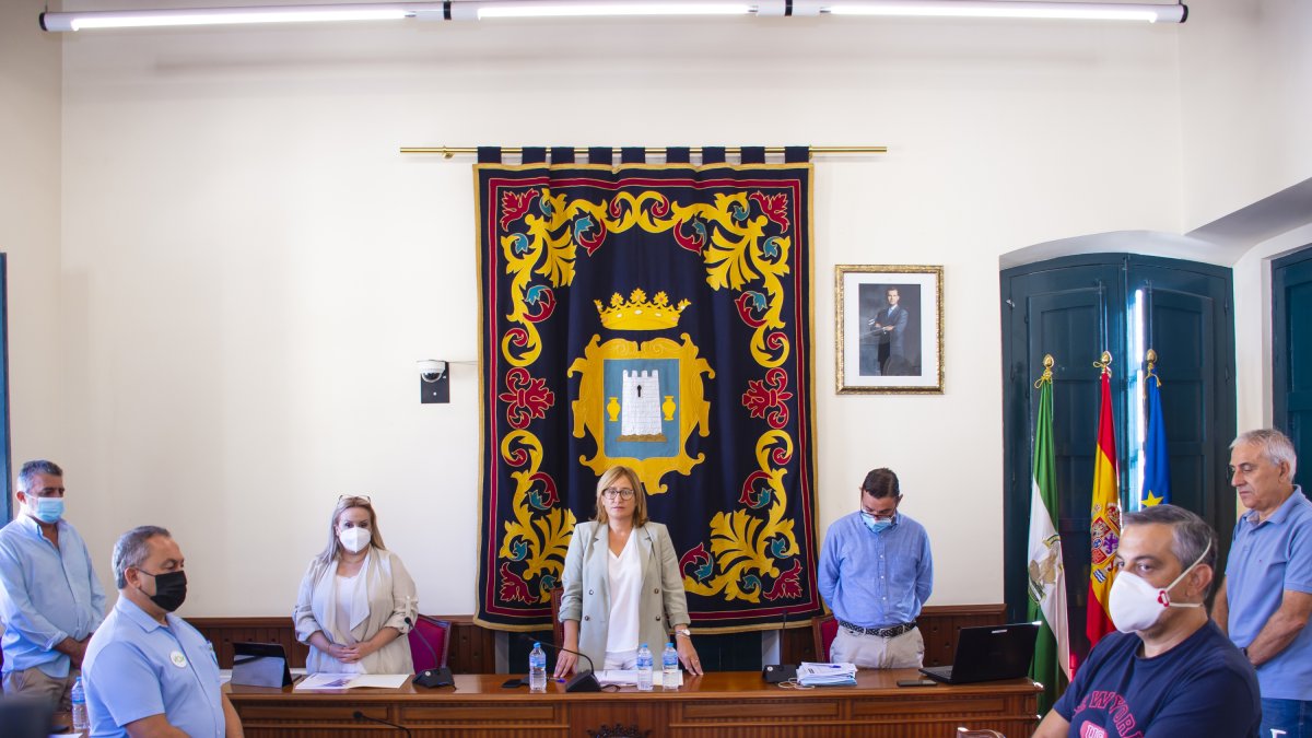 Pleno en el Ayuntamiento de Níjar.