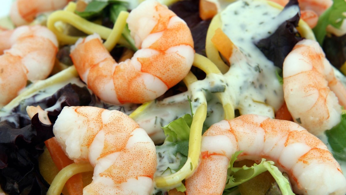 Gambas para nuestros noodles.