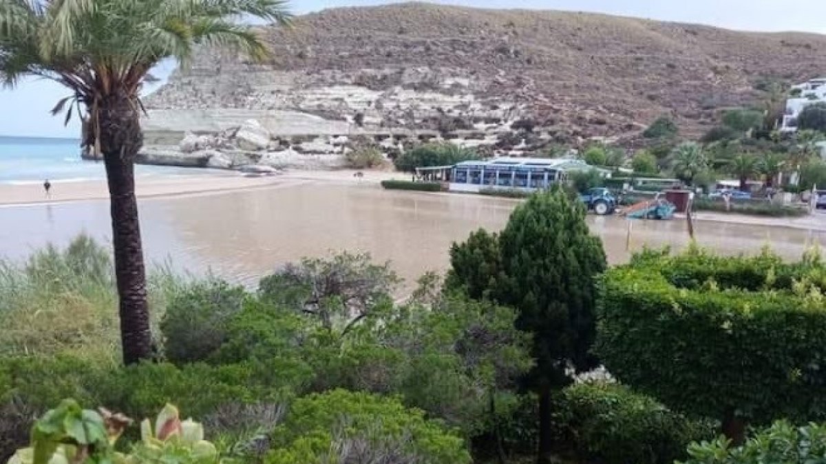 Aguamarga, este martes. / Foto: Encarna Rosillo.