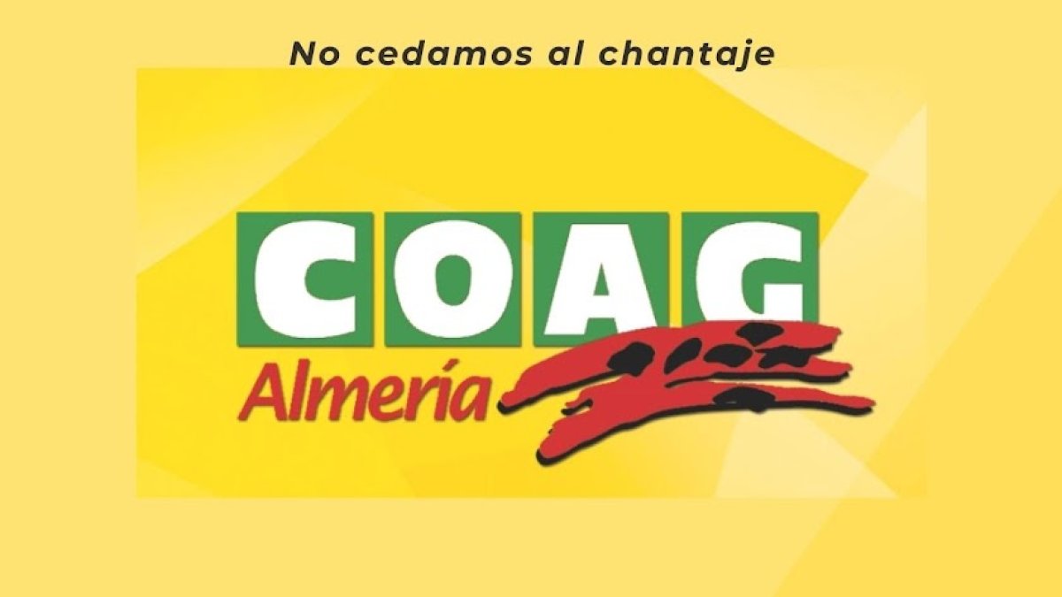 Detalle de la imagen difundida por COAG.