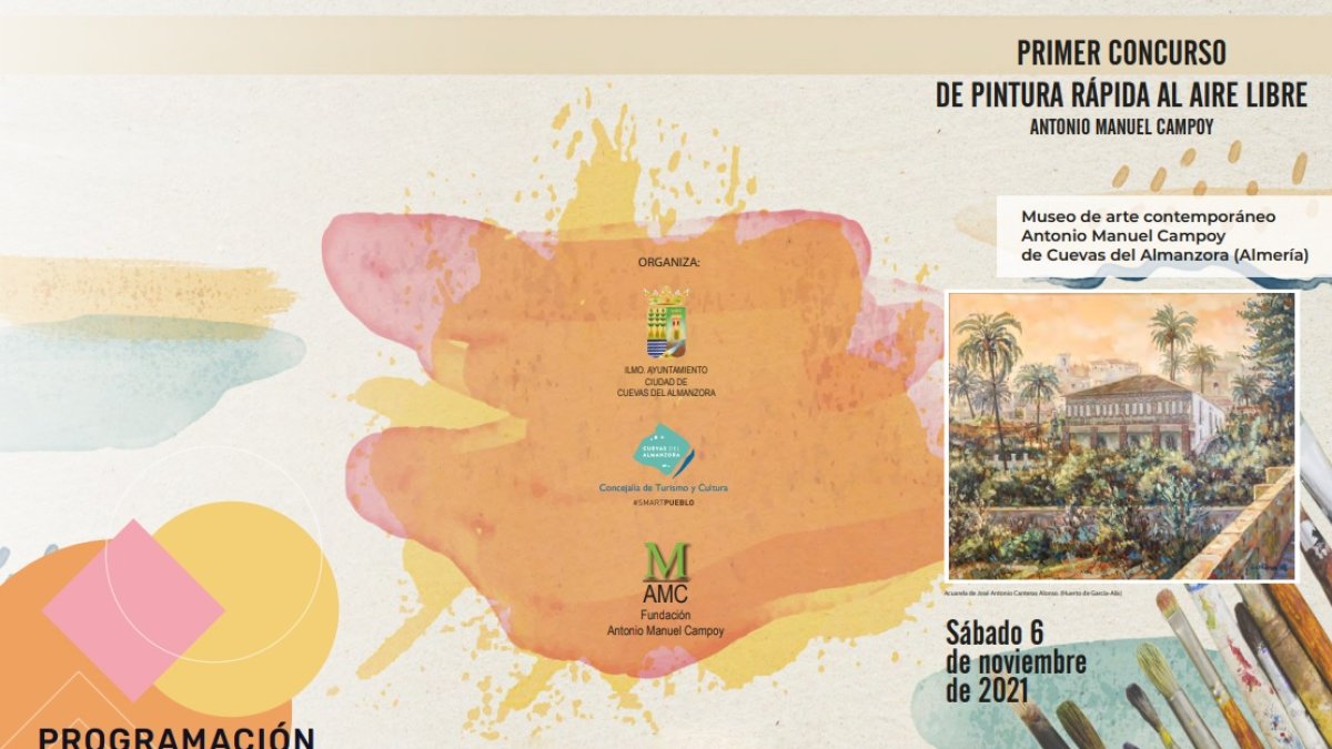 Detalle del cartel del concurso.