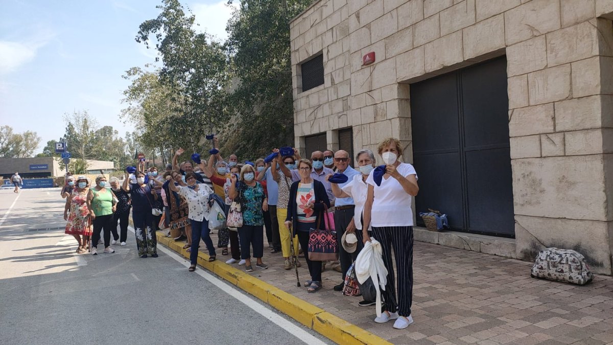 Los mayores de Huércal de Almería en Archena.