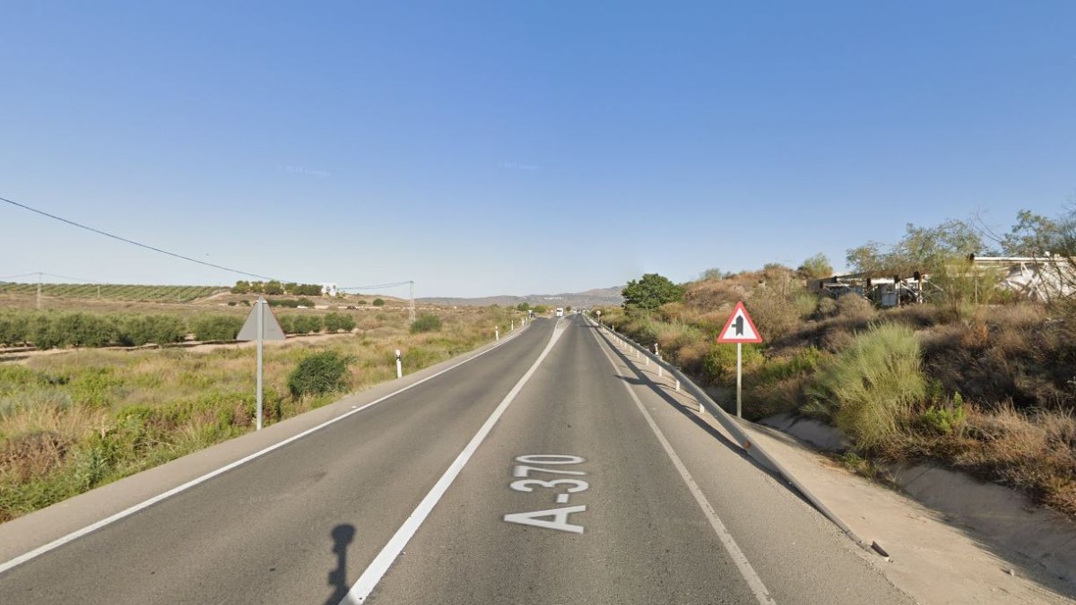 Carretera en la que ha ocurrido el accidente.