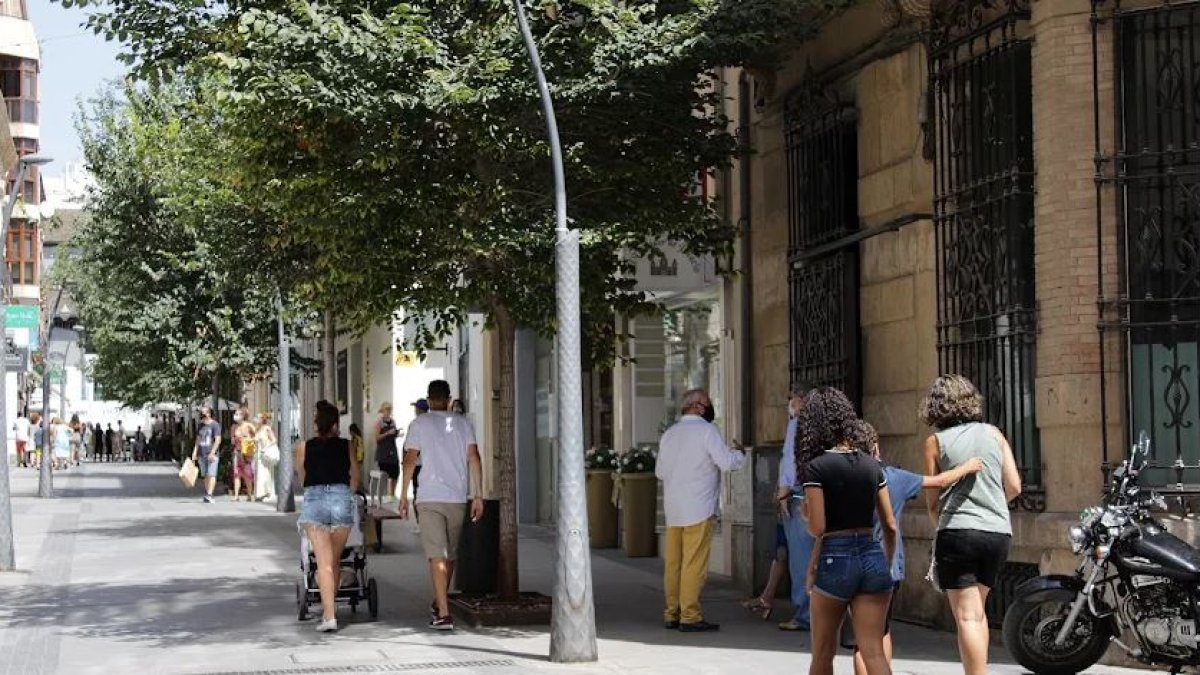 Imagen de archivo del centro de la ciudad.