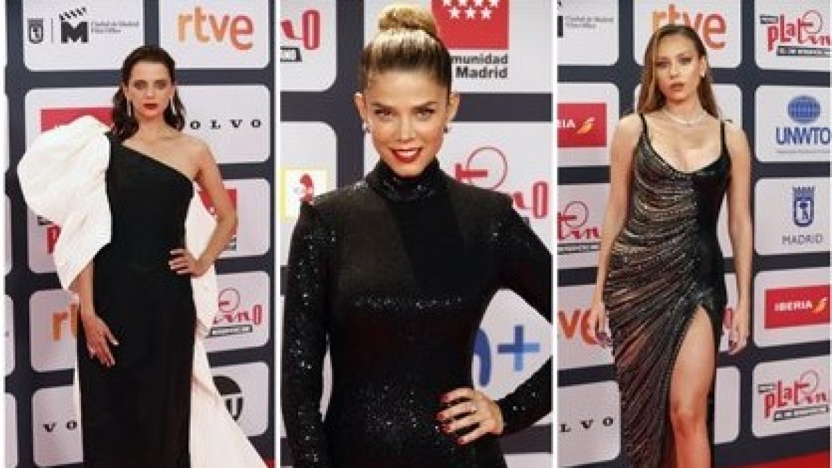 Algunas de las invitadas mejor vestida de Los Premios Platino.