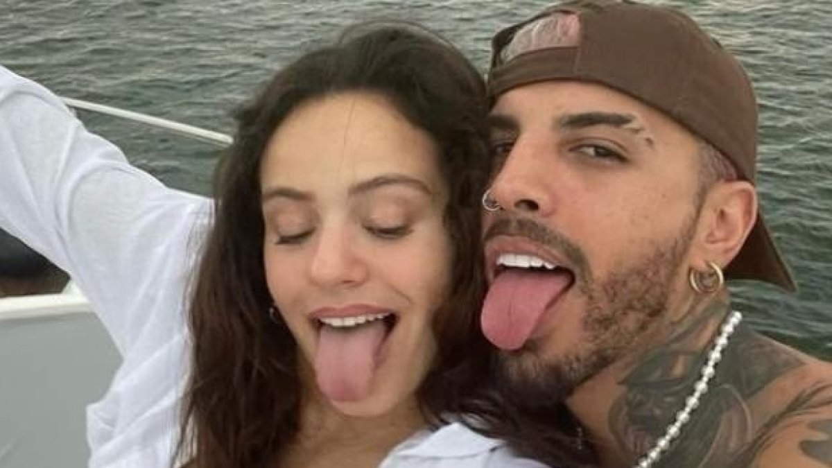 La foto con la que Rauw Alejandro felicitó a la artista por su cumpleaños.