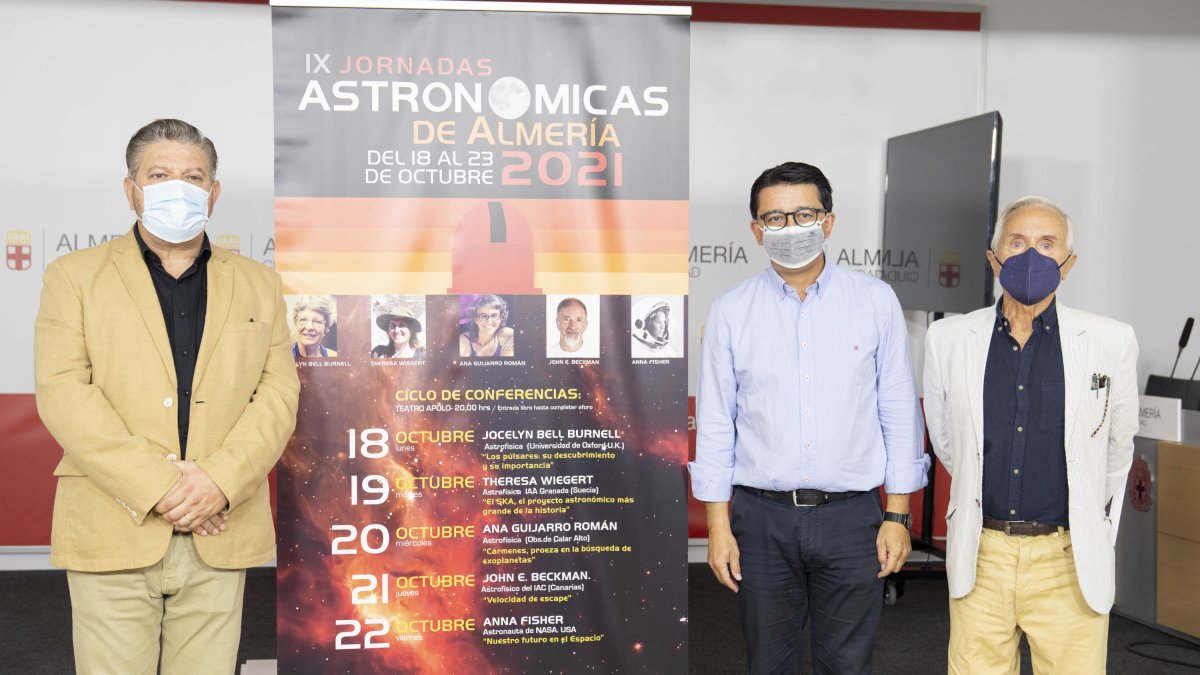 Programa de actividades que se desarrollarán durante estas jornadas astronómicas en la provincia.