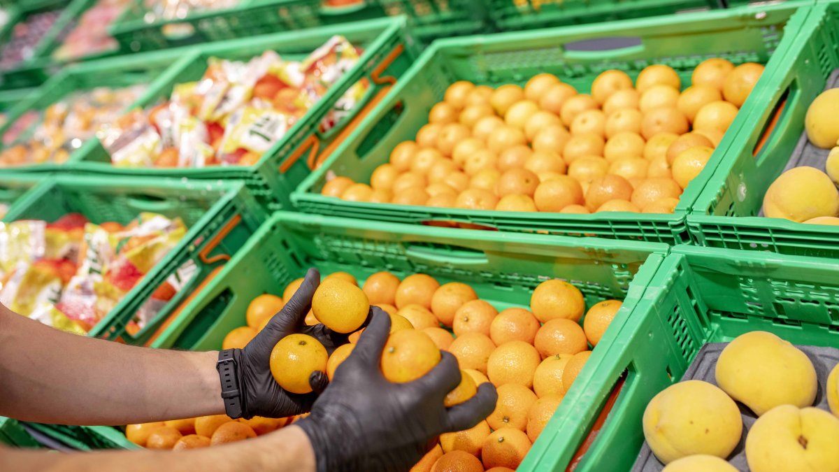 Mandarinas origen nacional en la sección de Fruta y Verdura de Mercadona.