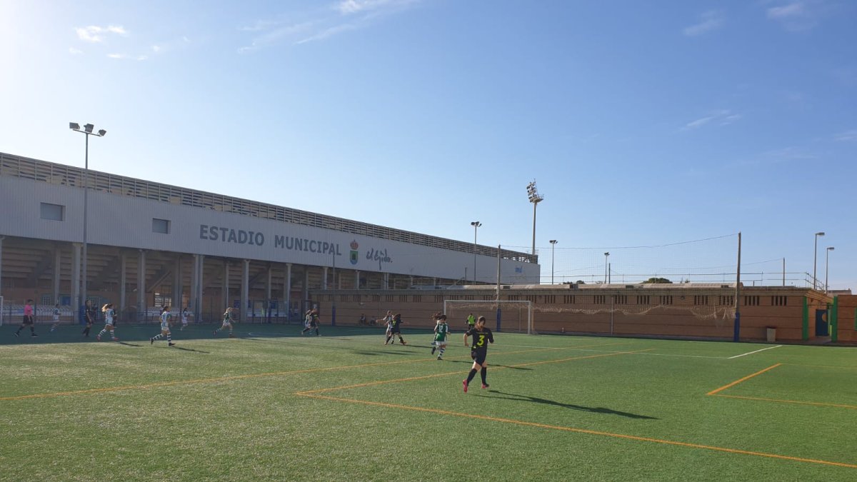 Las jugadoras celestes lo intentaron.