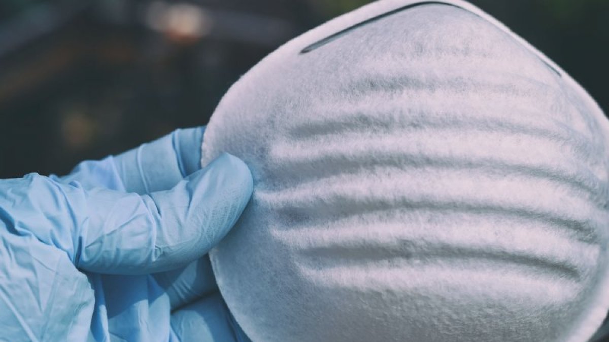 Mascarilla que ayuda a frenar la propagación del Covid-19.