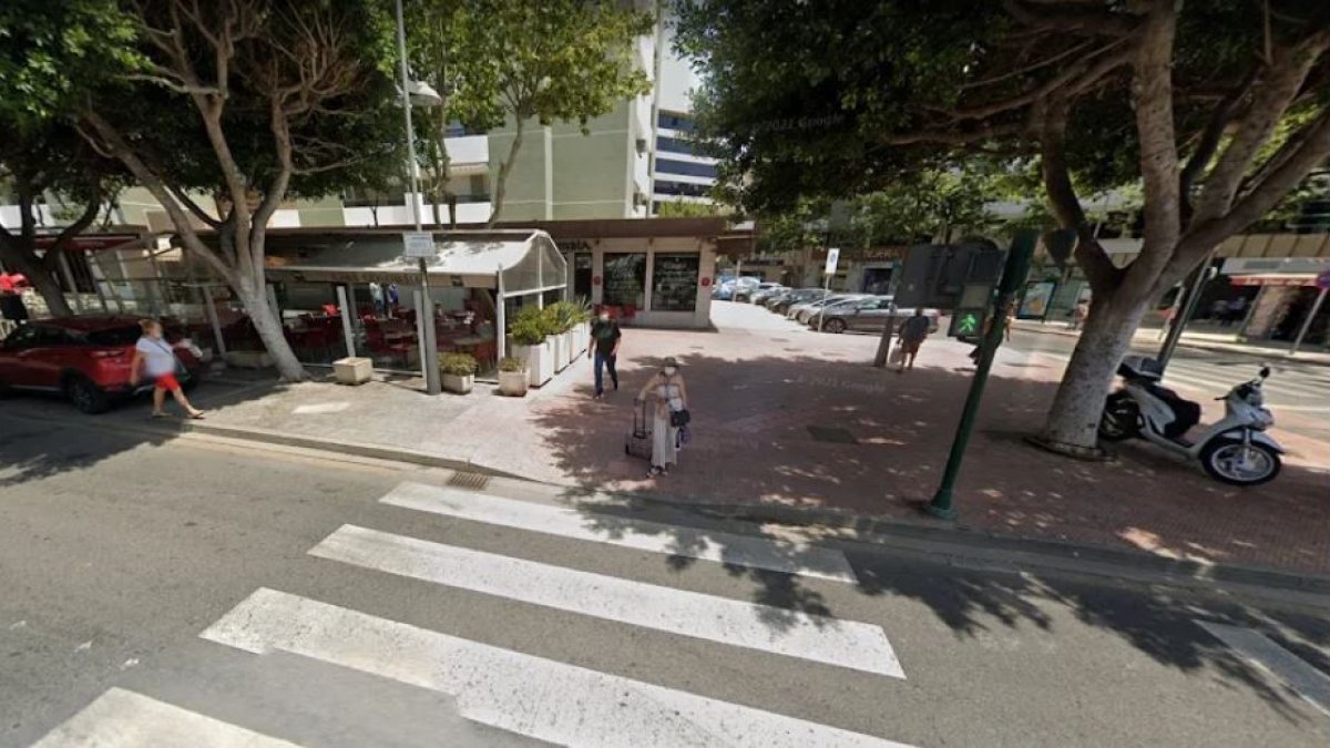 Lugar donde se produjo el accidente