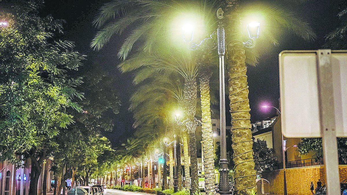 El cambio a luminarias LED ha supuesto un gran ahorro de consumo.