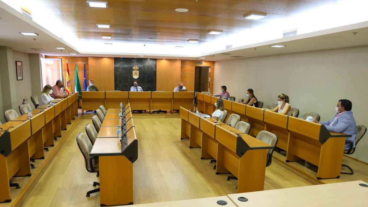 Desarrollo de la Junta de Gobierno Local en El Ejido.