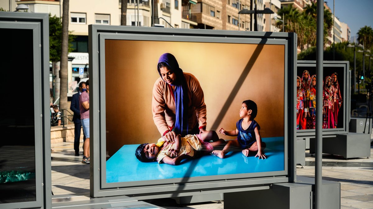 Una de las fotografías expuestas en Almería por Cristina García Rodero.