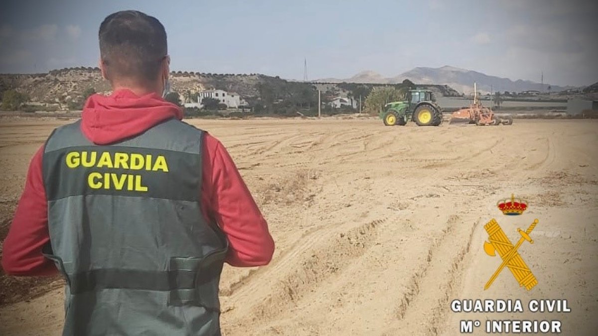 Había denunciado que le habían sustraído cuatro máquinas.