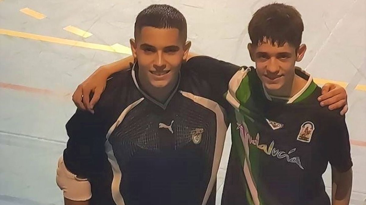 Los jugadores celestes cuentan para la Selección de Almería.