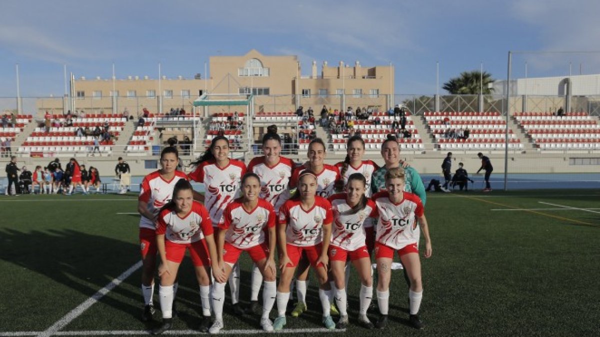 Las rojiblancas firmaron un gran partido.