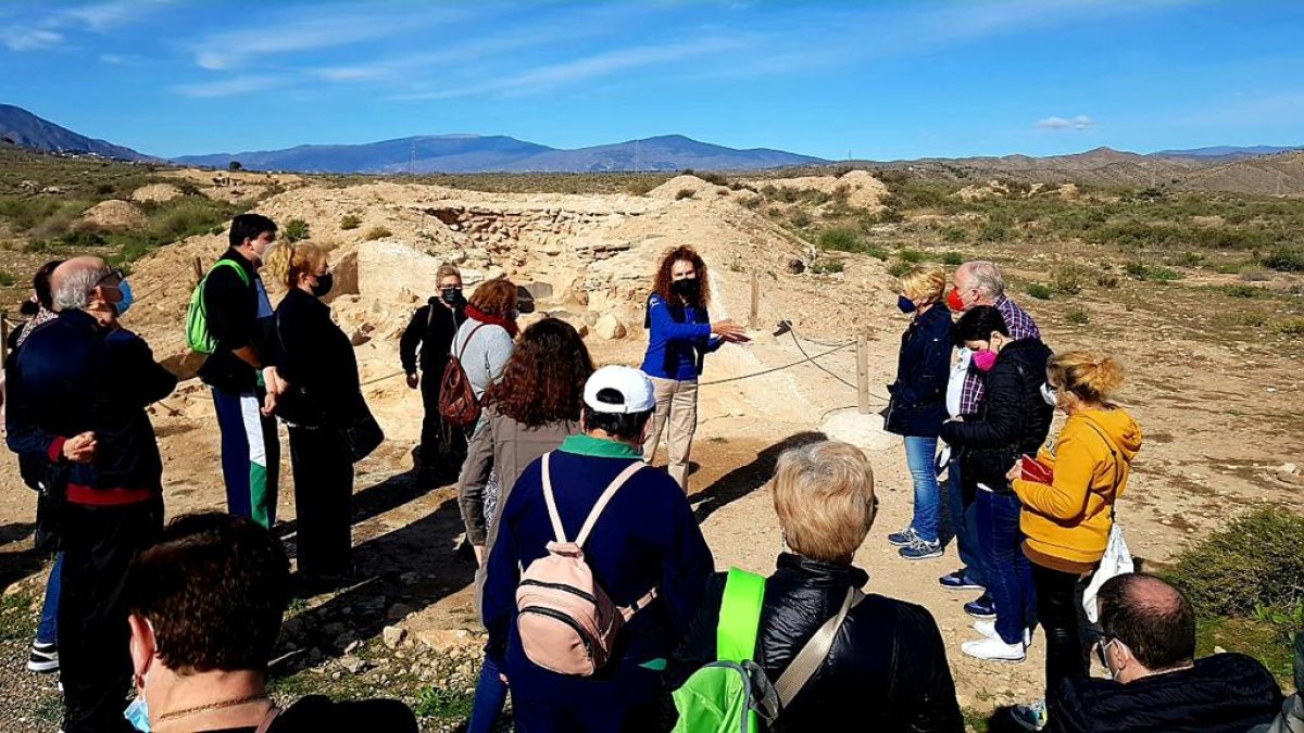 Actividad desarrollada en Los Millares.