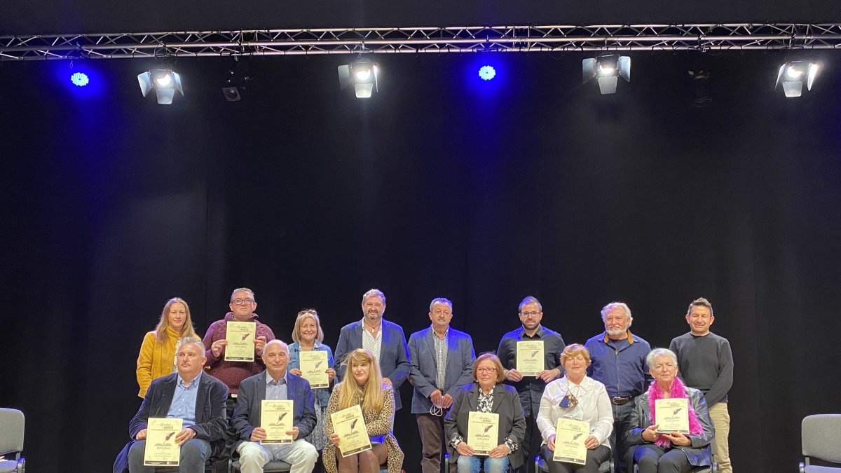 Recital de poesía en la Feria del libro 2021 de Pulpi