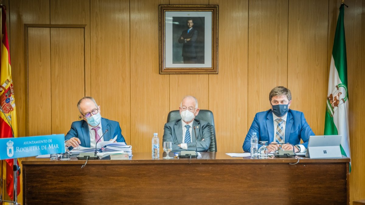 Desarrollo de la sesión plenaria en Roquetas de Mar.