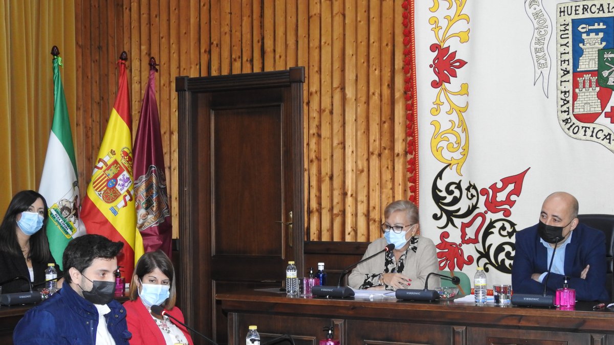 Pleno en el que se han aprobado los Presupuestos celebrado este martes.