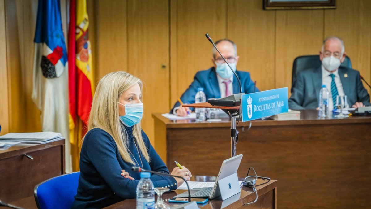 Rocío Sánchez, concejal de Comercio de Roquetas de Mar.