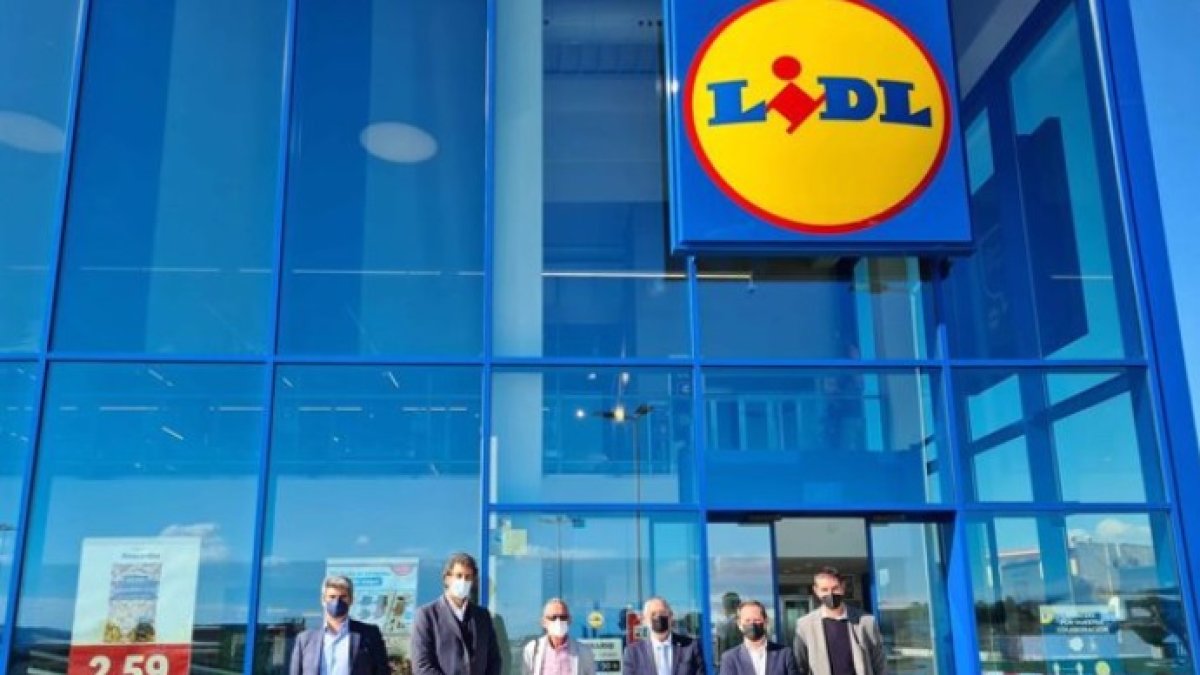 Supermercado Lidl en Albox.