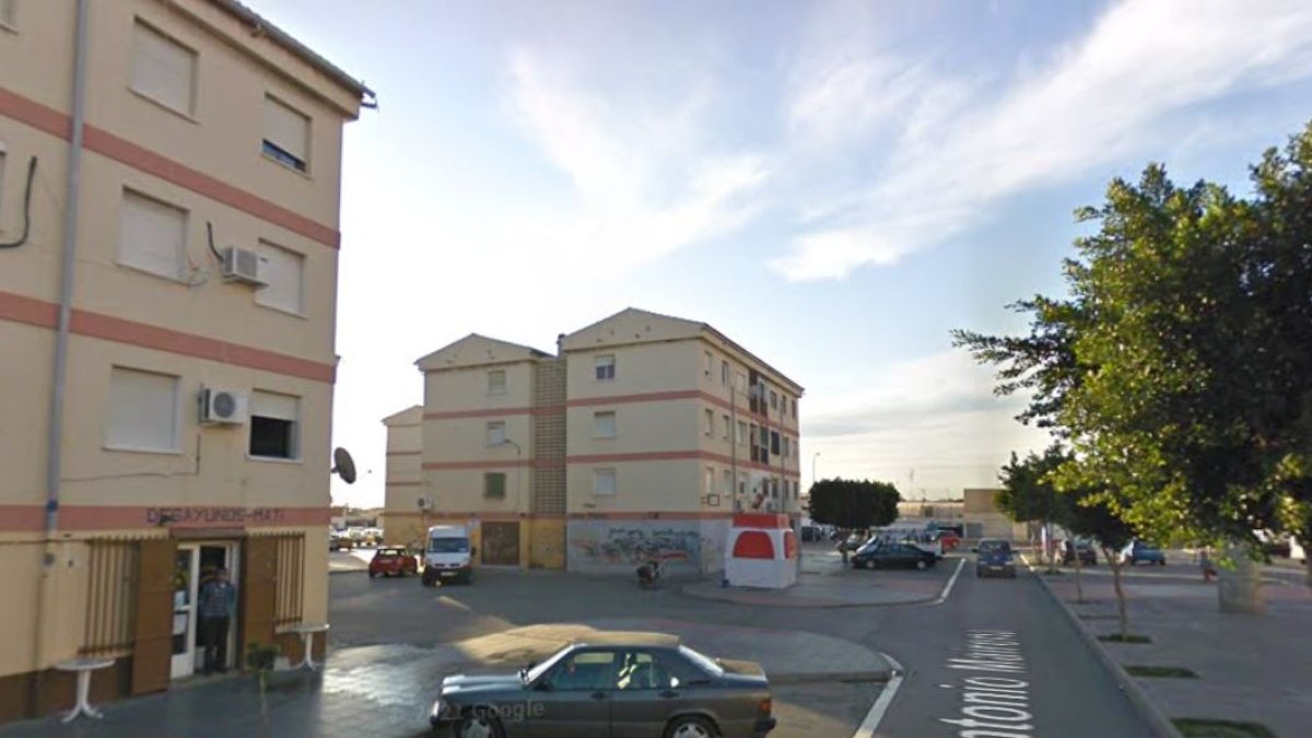 Captura de pantalla de Google Maps de la calle en la que se ha ocasionado el incendio.