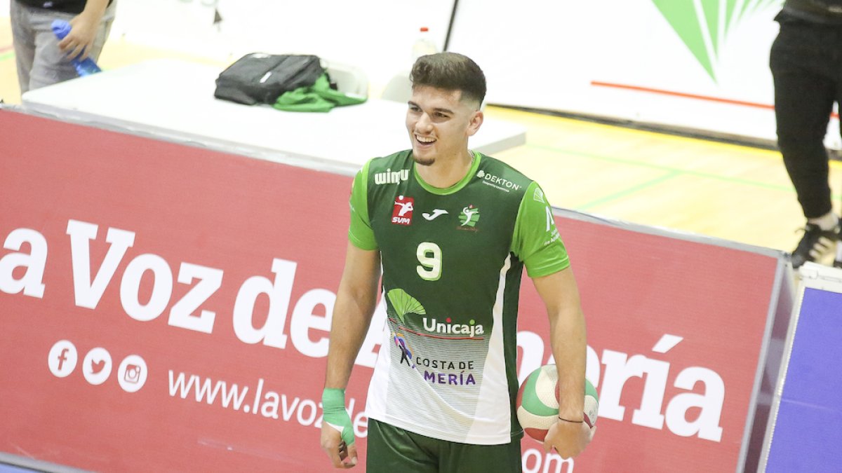 David López vive su primera temporada en Unicaja Costa de Almería.