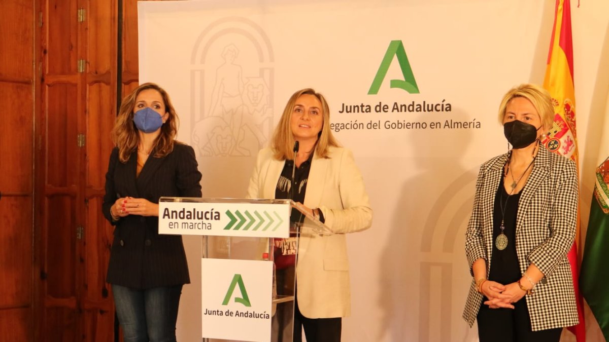 Maribel Sánchez, Marifrán Carazo y Eloísa Cabrera.