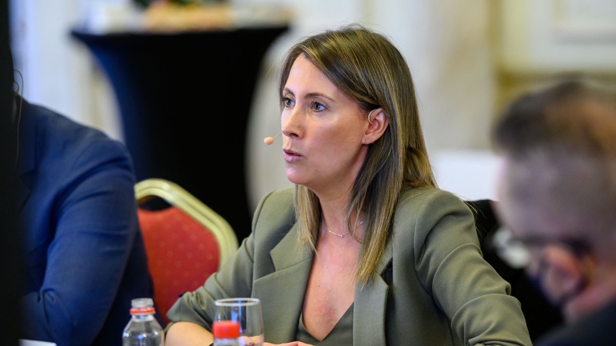 Pilar Martínez-Cosentino, durante su intervención.