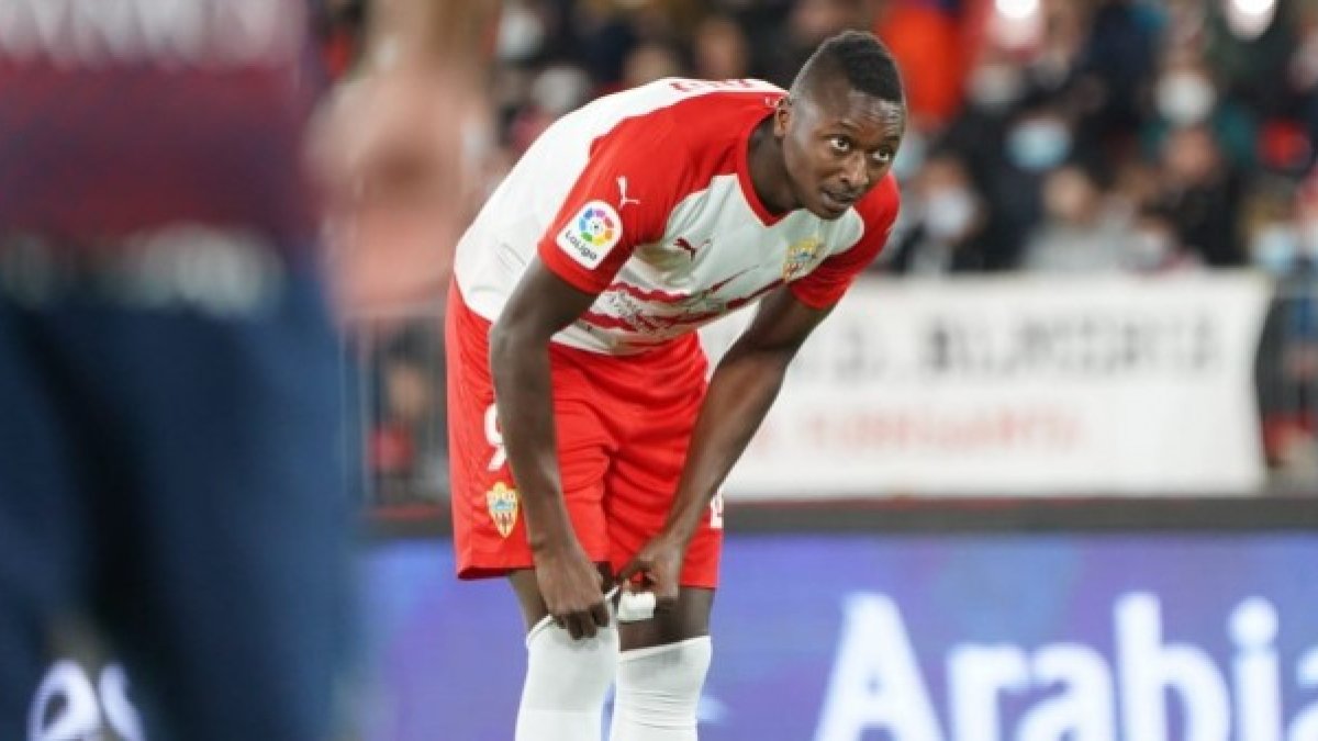 Umar Sadiq tuvo mucho protagonismo en Águilas.