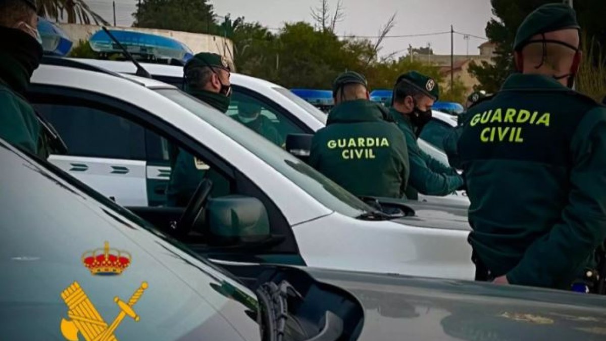 Patrullas de la Guardia Civi.