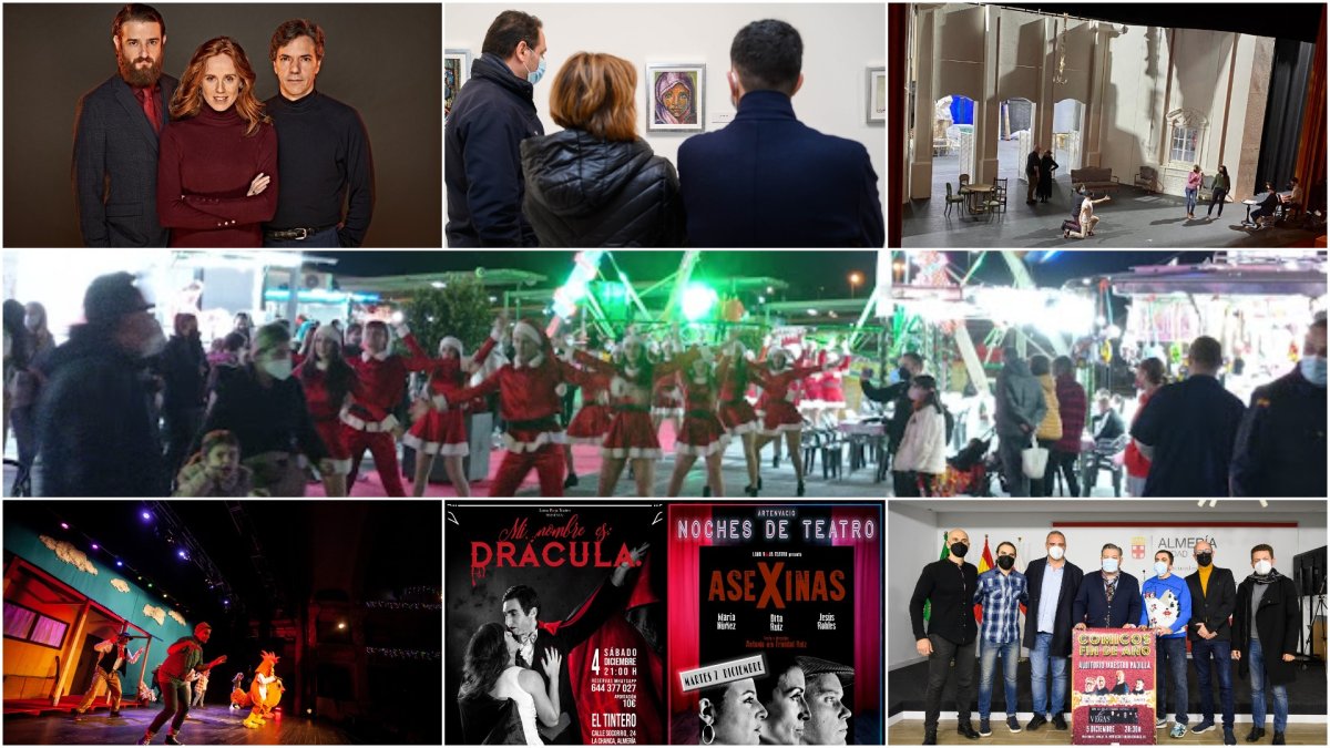 Algunas de las propuestas culturales que pueden disfrutarse en la provincia de Almería durante este puente.