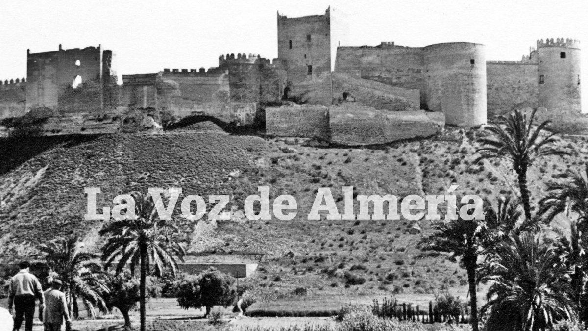 Las huertas de la Chanca daban la vuelta por el valle de la cara norte de la Alcazaba.