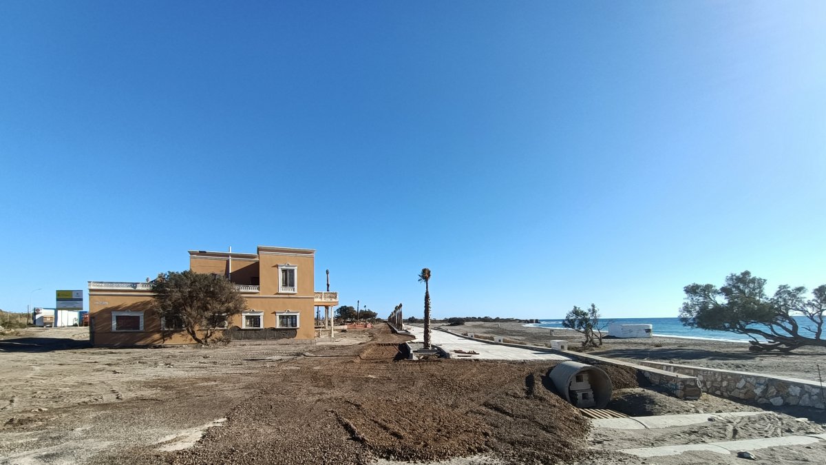 Así van las obras de la prolongación del paseo marítimo