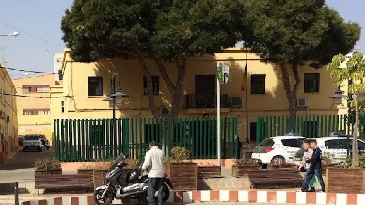 Cuartel de la Guardia Civil de Roquetas de Mar.