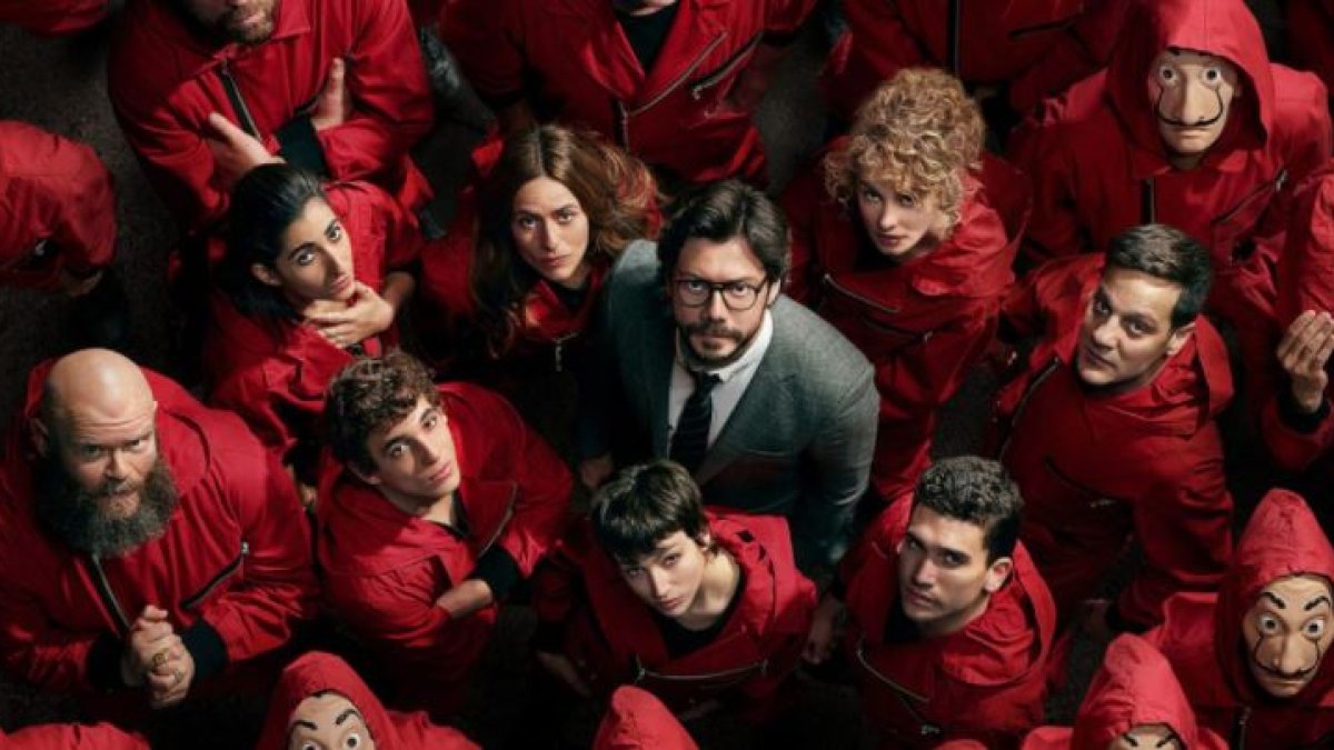 Imagen promocional de La Casa de Papel.