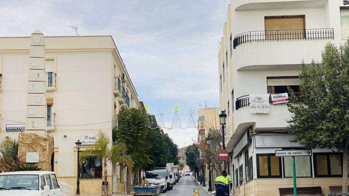 Calle Rambla de Gracia en Dalías.