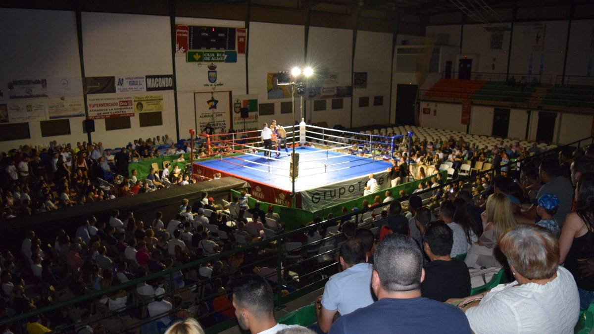 Velada de kickboxing en Gádor, en una imagen de archivo (FOTO: AYTO. GÁDOR)