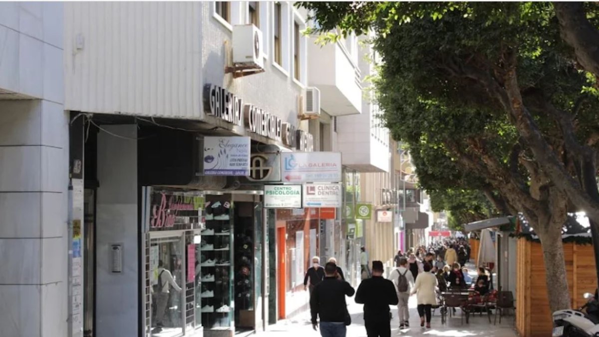 Imagen del Paseo de Almería.