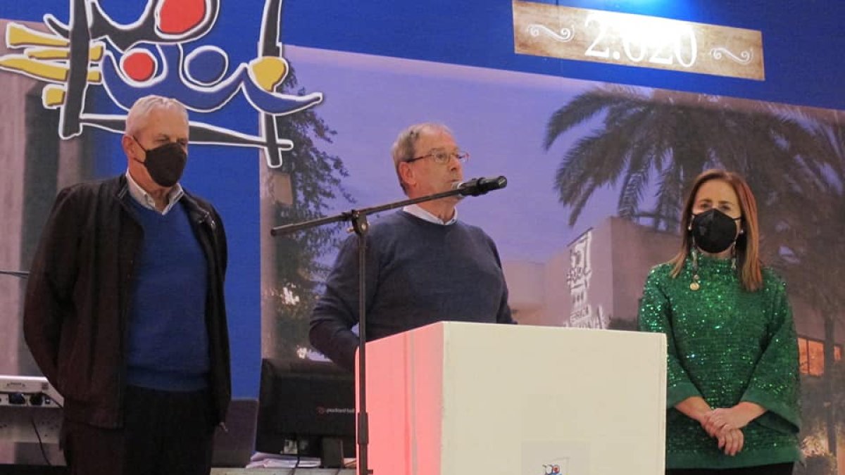 Intervención del presidente de la asociación.